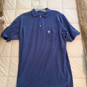 B drady Men's Blue Polo Shirt size medium